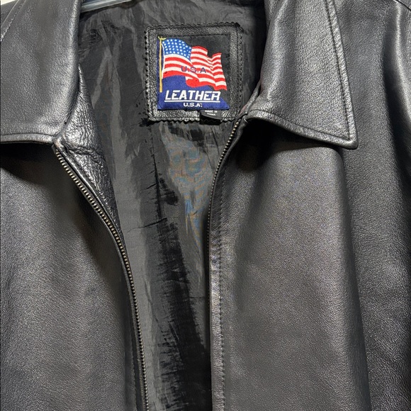 Black Leather Jacket - Picture 2 of 9